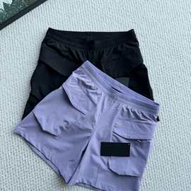 一件代发鸟家Gamma Utility Short5寸女士口袋松紧夏季女士短裤