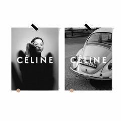 POPO歐美大牌攝影款海報 服裝店賣場 裝飾畫芯拍照道具ins風