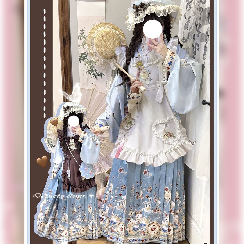 Original Hanfu for Women with Pipa Sleeves, Han-Yang Eclectic Lolita Dress, Autumn and Winter Daily Wear, Mamian Skirt, Others Original Hanfu for Women with Pipa Sleeves, Han-Yang Eclectic Lolita Dress, Autumn and Winter Daily Wear, Mamian Skirt, Others