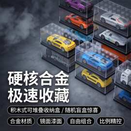 跨境合金小汽车模型滑行金属玩具城市交通男孩女孩玩具车