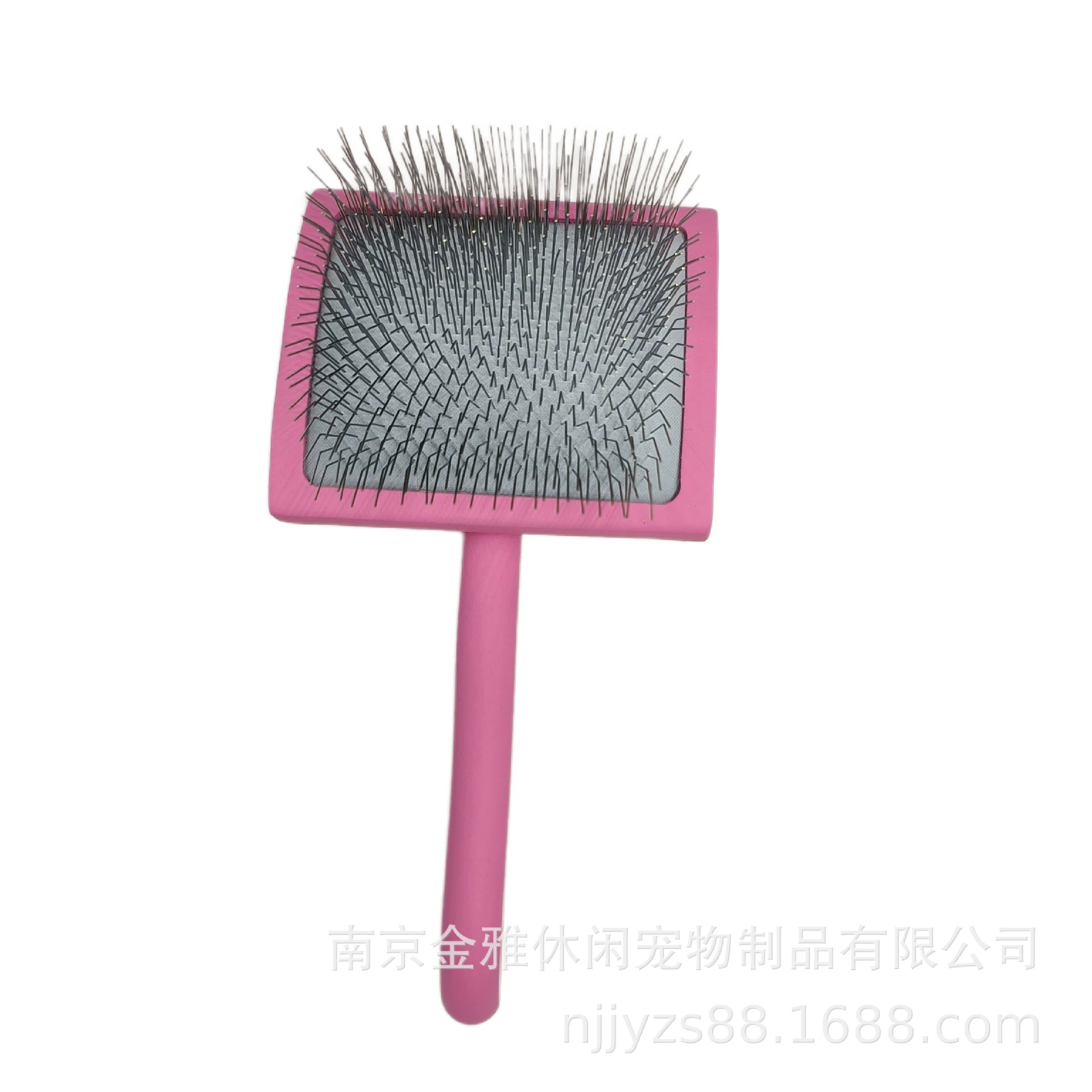 Расческа для домашних животных Большая ручная краска для собак красота иглы расческа кошка расческа шерсть игла щетка деревянная ручка для ухода за домашними животными бритва