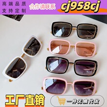С��Ұ�Ĵ󷽿�̫���۾�ŷ��insŮ����ͬ��̫���۾�����A71707