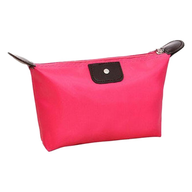 Candy Color Multifunctional Portable Cosmetic Bag Nylon Dumpling Cosmetic Bag Waterproof Storage Toiletries Bag Logo Wholesale