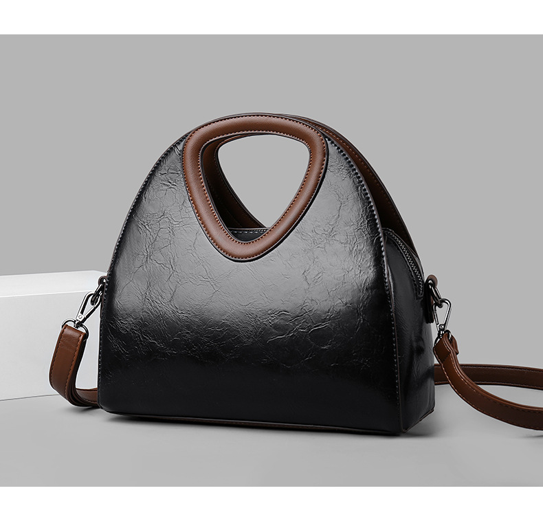 Bag women's bag retro handbag fashion trendy large capacity shoulder messenger bag_voghion.com