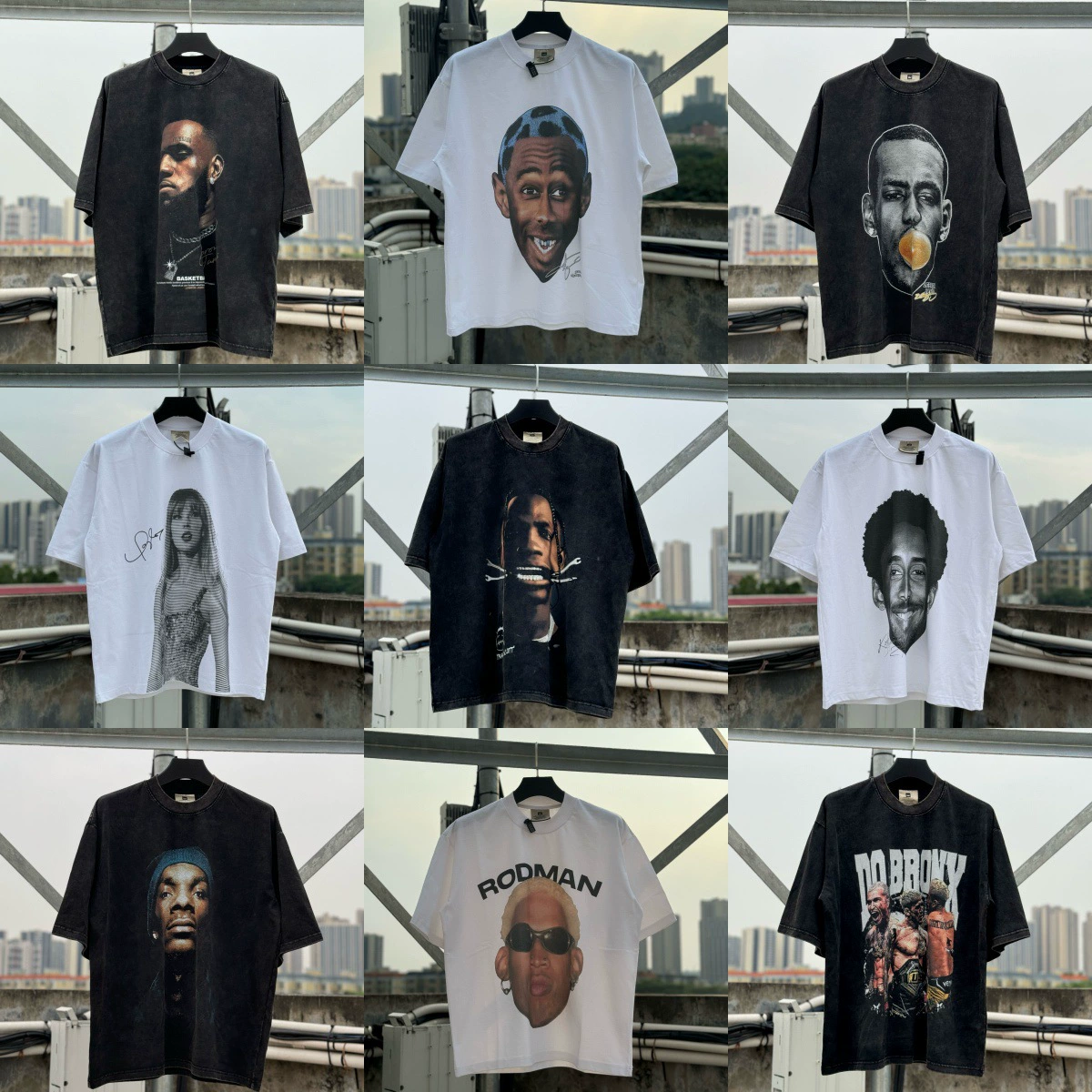 Летний американский стиль vtg хип-хоп рэп портретный принт старый vintage короткие рукава уличные ретро футболки для мужчин и женщин с половинными рукавами