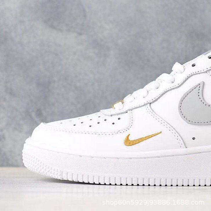 Putian zapatos de la Fuerza Aérea N ° 1 zapatos bajos del tablero superior AF1 zapatos blancos Alta versión AF1 pareja zapatos de hombre y mujer de moda casual
