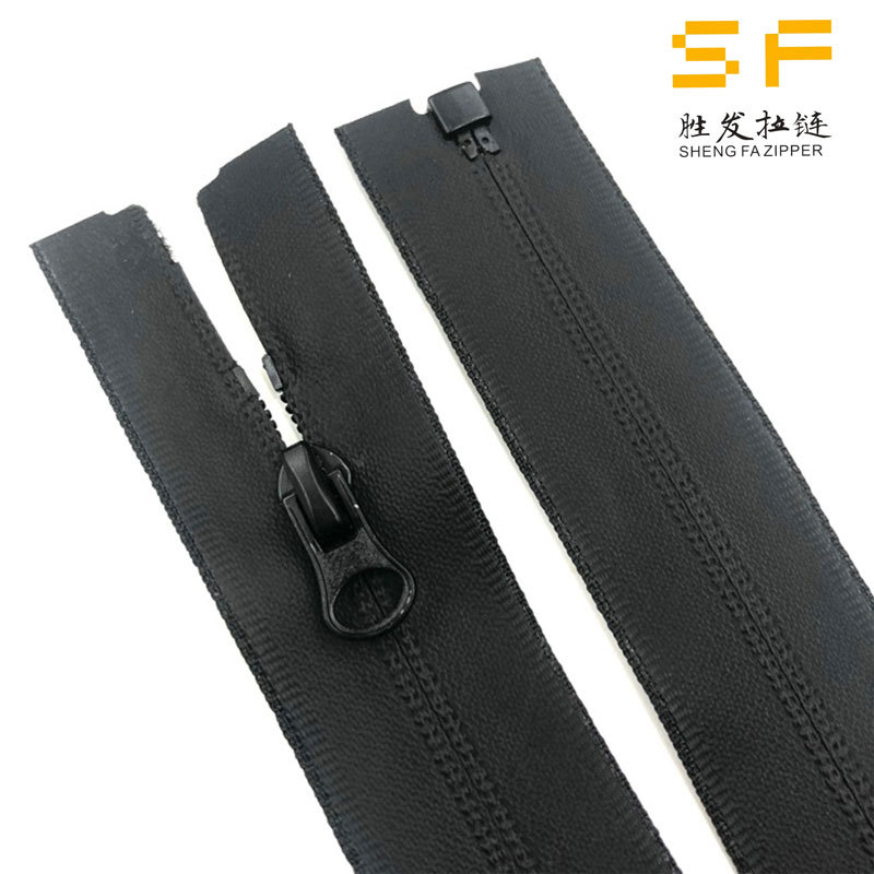 tpu3号防水拉链 哑光 尼龙开尾防水拉链前中拉链外套拉链厂家批发