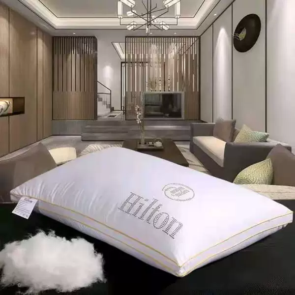 Bilateral hot drill pillow-white