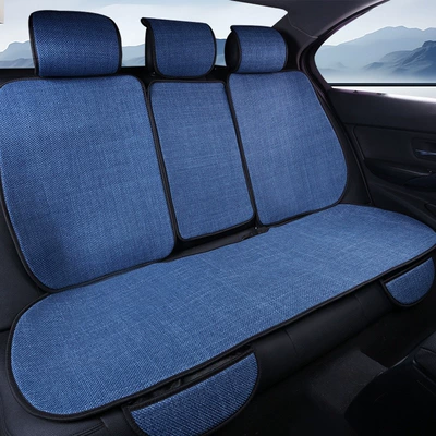 Four Seasons Pad – Seasons, Fabric Design for Spring, Summer, Autumn - royal-blue-rear-three-seater-default-item