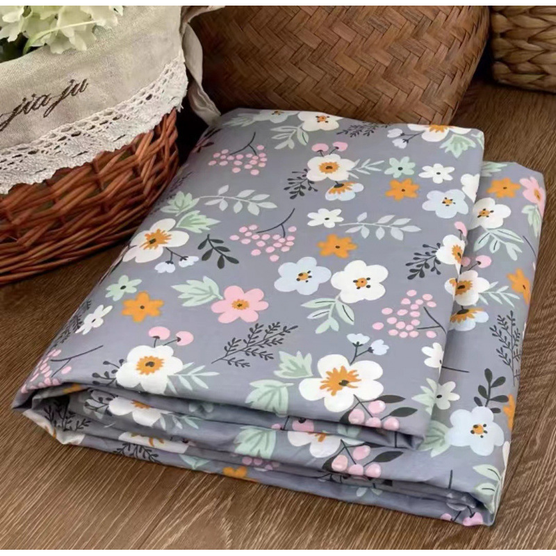 【纯棉布料】一等品卡通床单被套斜纹印花布头床品面料花期一米价|undefined