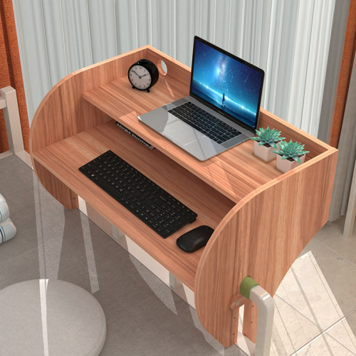 Suspended table on bed, dormitory upper bunk, suspended laptop table, college dormitory table, lazy desk