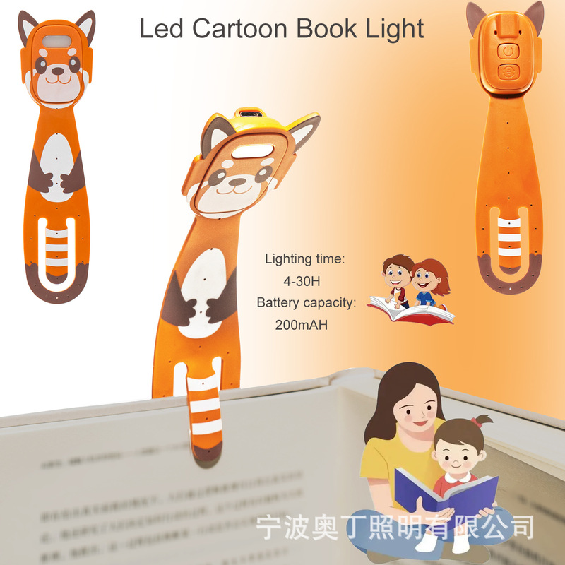 新しい読書ブッククリップライトナイトライト充電式ポータブルクリップライトテーブルランプ目の保護ミニ LED カードブックライト|undefined