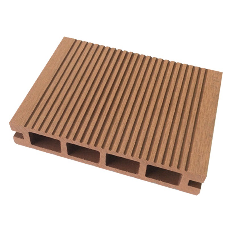 Madera plástico WPC piso generación cuadrado agujero 135*25 protección del medio ambiente plástico madera Material jardín decoración al aire libre tablero anti-corrosión madera