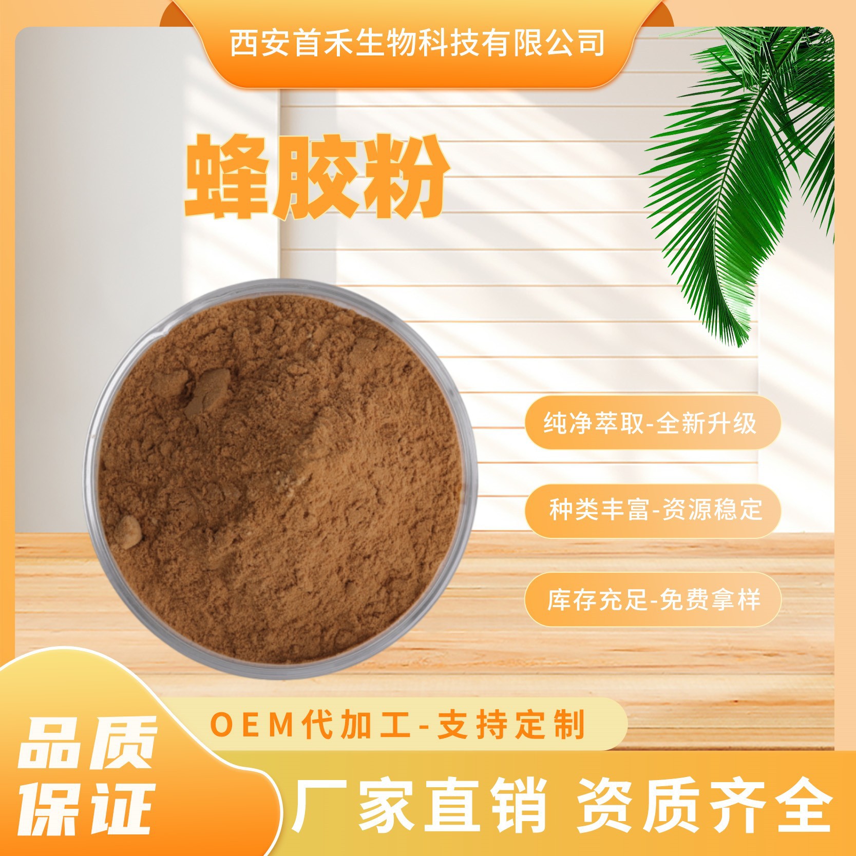 蜂胶粉蜂胶提取物 蜂胶70%黄酮10% 水溶性蜂胶粉蜂胶浸膏粉浓缩粉