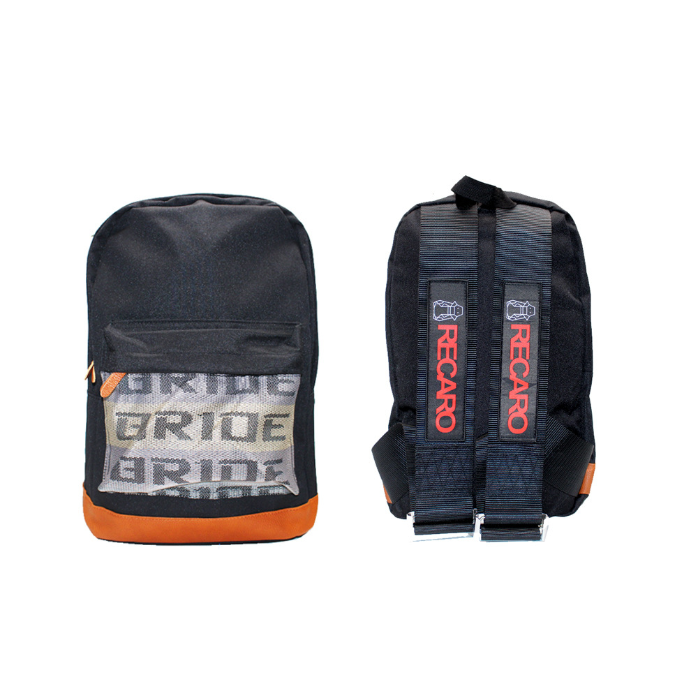 Factory Direct Supply Jdm New Takata Modified Seat Belt Small Backpack Racing Bride Backpack Computer Bag
