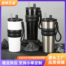 新款大容量咖啡杯巨无霸冰霸杯316不锈钢保温杯户外便携水杯定制