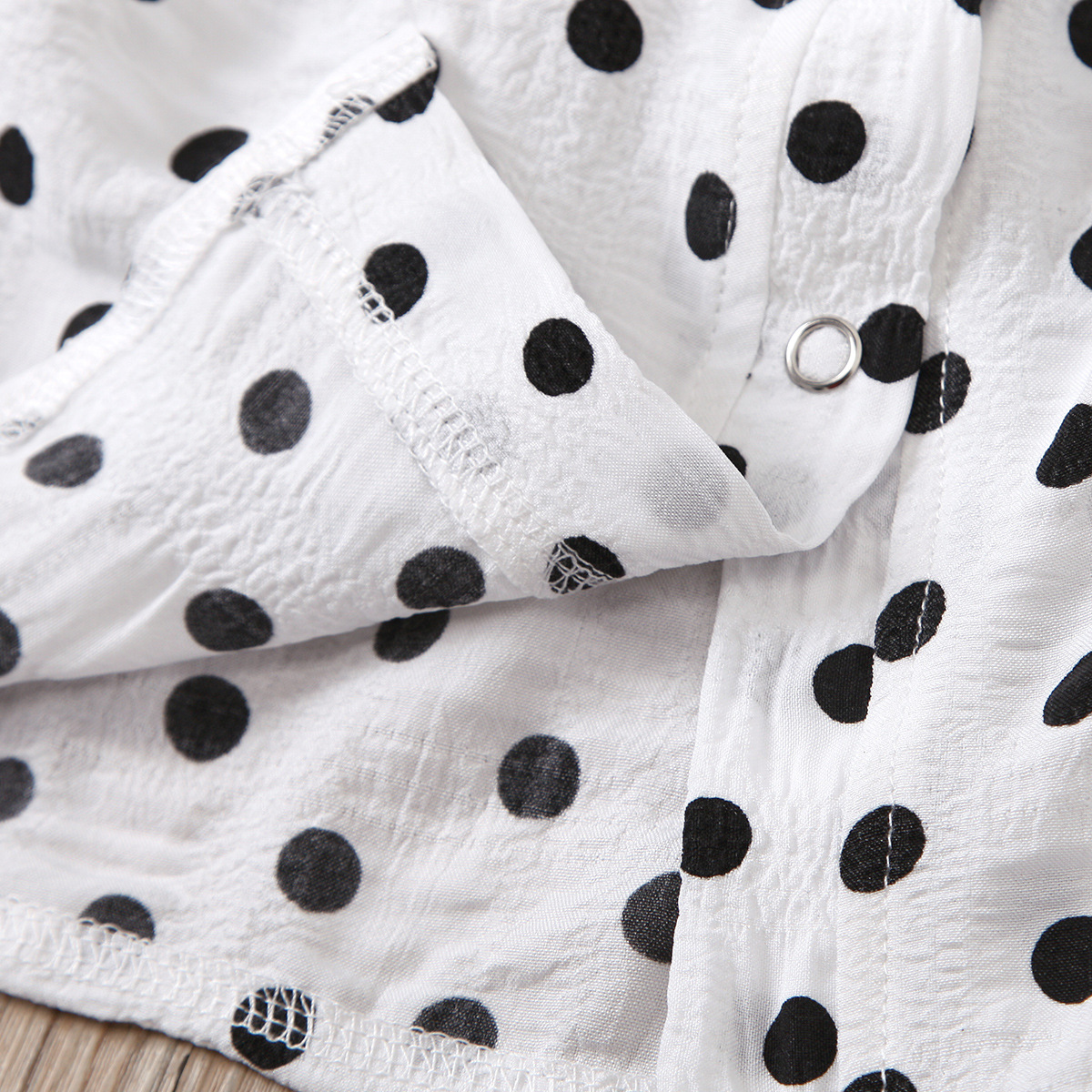 2024 Set für Mädchen im Prominentenstil, gewebte Strickjacke aus reiner Baumwolle mit V-Ausschnitt + elastische Jeanskrawatte_voghion.com