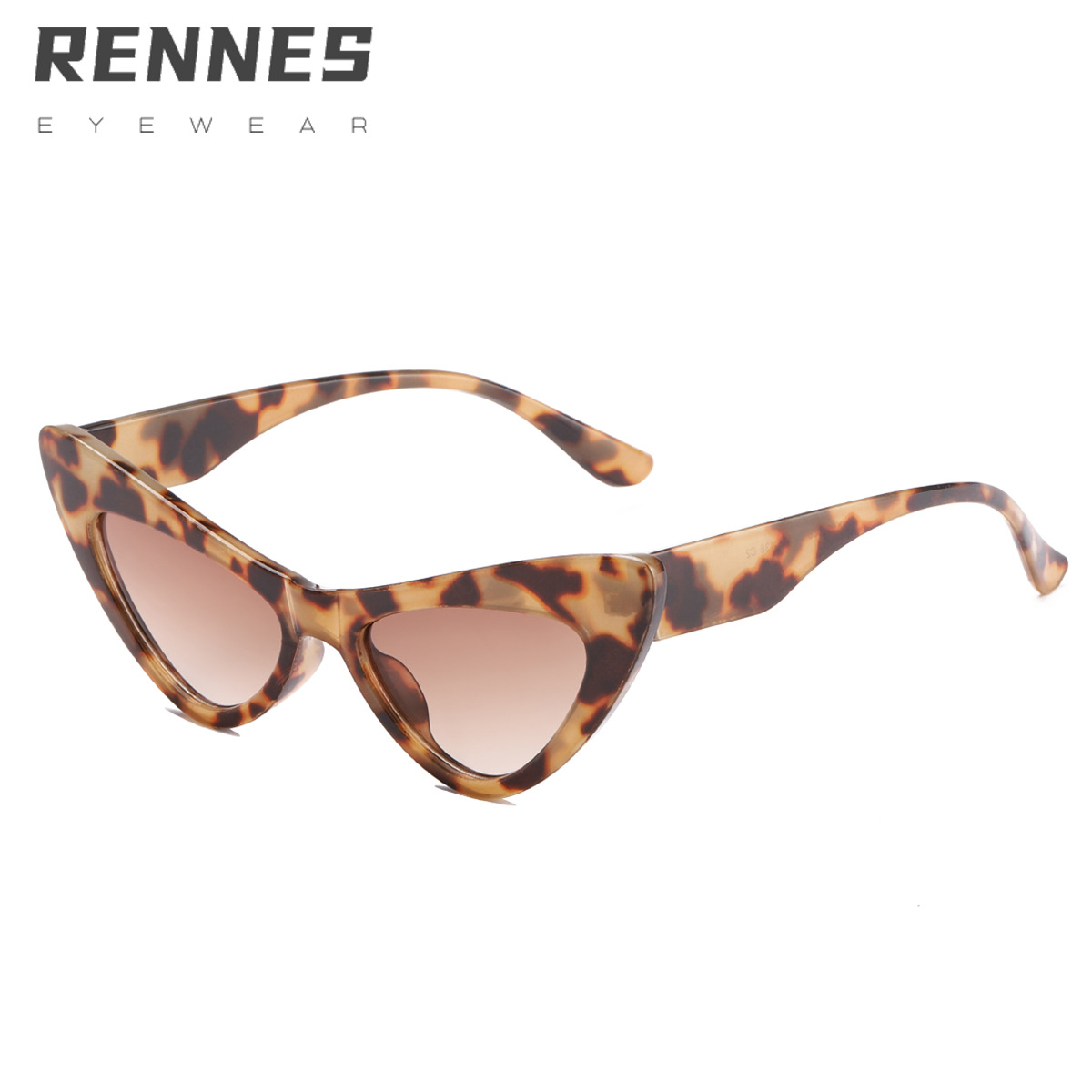 2021 nuevas gafas de sol retro de marco pequeño de ojo de gato de color caramelo transfronterizo personalidad europea y americana moda calle tiro pasarela gafas de sol