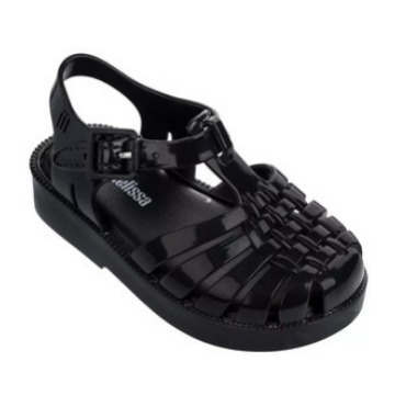 Melissa Children's Sandals 2024 New Baby Baotou Jelly Shoes Roman Hollow Shoes Breathable Children's Beach Shoes