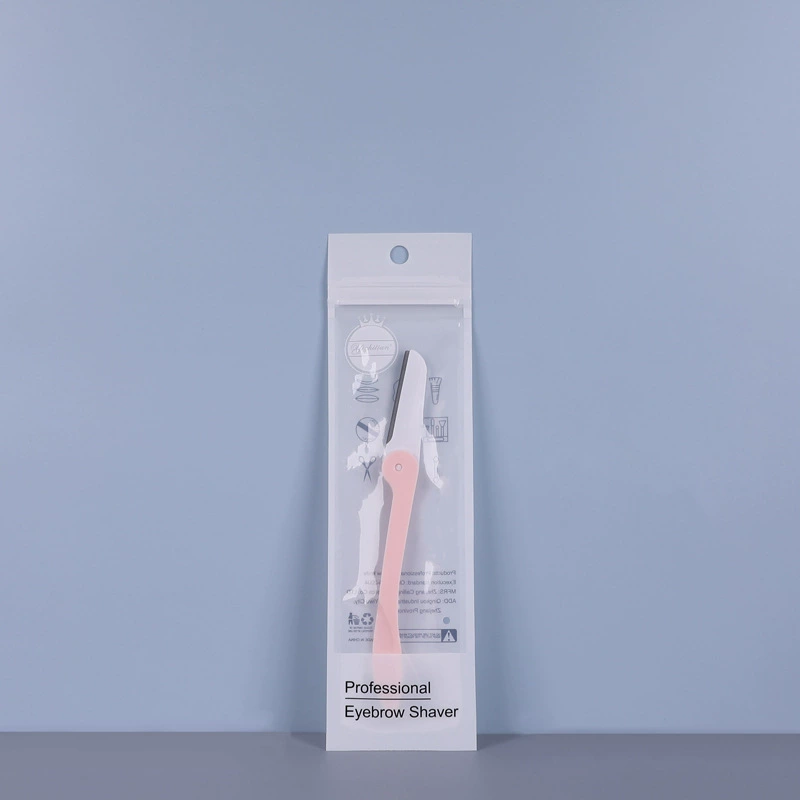 Eyebrow Razor Set, Foldable Handle with Protective Cover, Multi-Color Bulk Pack