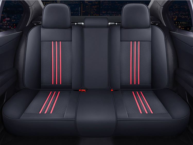 New Nappa Leather Car Seat Cushion Leather Four-Season Universal Breathable All-Inclusive Seat Cover Cross-Border Amazon Wholesale Ventilation