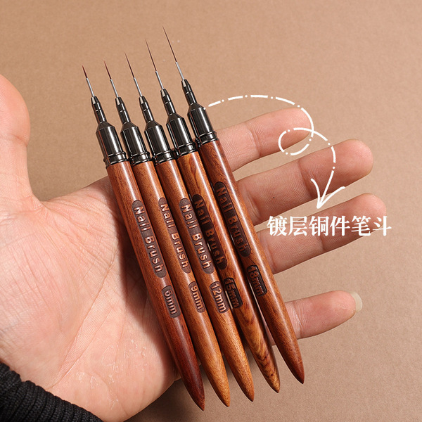 Manicure tools set for manicure sandalwood