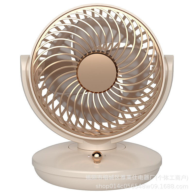 [Amazon Hot Sale] ventilador de escritorio al aire libre circulación de gran viento para el hogar visualización digital ventilador triángulo de doble propósito