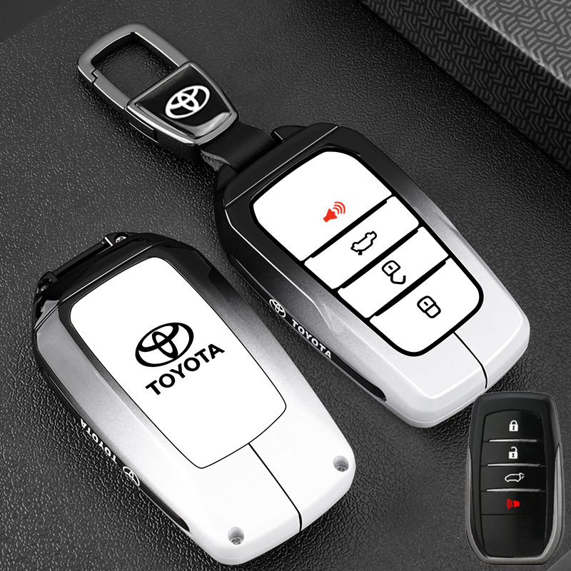 Suitable for Toyota Key Cover Chr Hilux Fortuner Cooluze Camry Corolla Rav4 Highlander