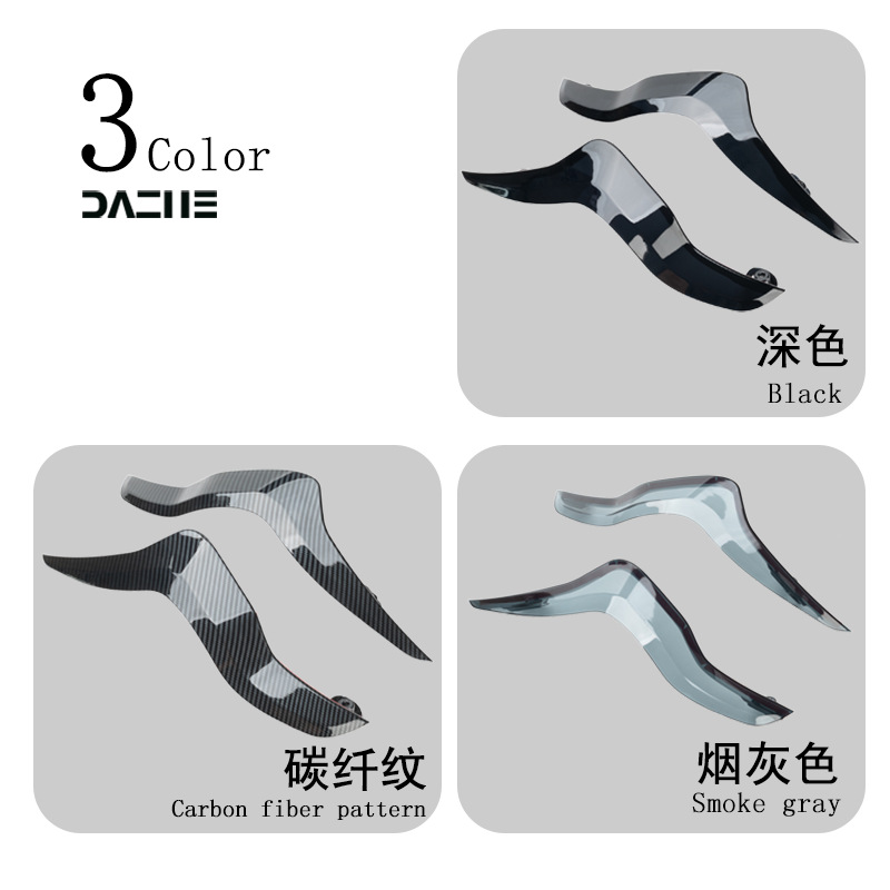 Suitable for Yamaha Xuying Modified Leg Wind Shield, Protective Knee Wind Deflector Accessories, Side Wind Shield Decoration