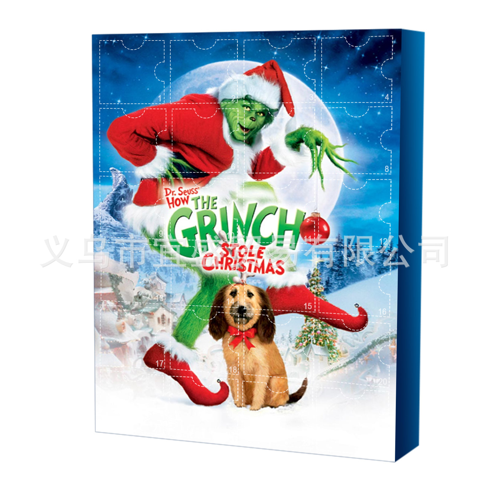 24 cuadrícula caja ciega diseño decoración muñeca caja ciega diseño