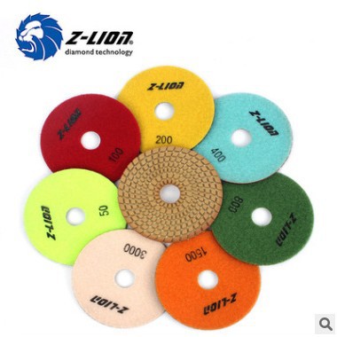 厂家直销致力金刚石软磨片树脂水磨片石材研磨抛光用出口级品80MM