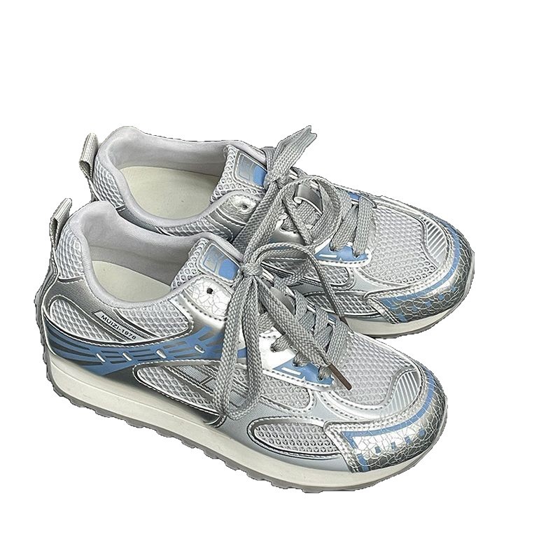 Pise en la malla de mierda, zapatos de entrenamiento alemanes transpirables, verano para mujer, nuevos zapatos Forrest de suela gruesa, zapatos deportivos casuales, pies no cansados