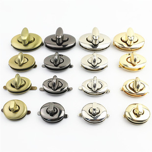 Luggage Hardware Accessories Egg Lock Oval Egg-shaped Ning Lock Twist Buckle Bag Clothing Hardware Accessories Lock