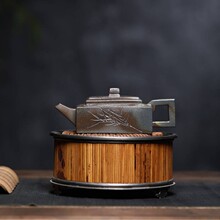 宜兴紫砂源头厂家原矿段泥柴烧全手工210cc方山逸士精工高档茶具