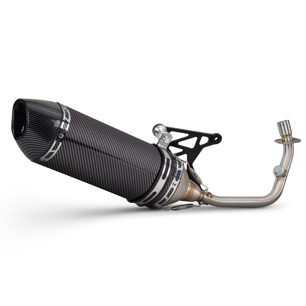Motorcycle Exhaust Pipe Modification Vespa Sprint 150 Stainless Steel Front Section R77 Large Square 14-24