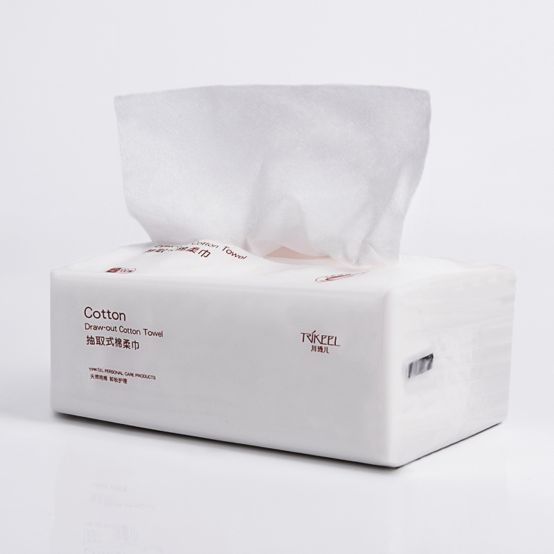 100-Pack Cotton Soft Towels, Disposable Face Towels, Pull-Out Pure Cotton Face Towels 100-Pack Cotton Soft Towels, Disposable Face Towels, Pull-Out Pure Cotton Face Towels
