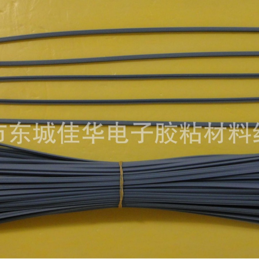热压条 高温硅胶条 2.0# 单边 国产 (图)