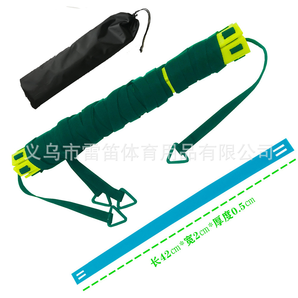 Escalera de agilidad escalera de cuerda escalera suave equipo de entrenamiento de fútbol traje de escalera de agilidad Placa de señal de equipo de entrenamiento de fútbol