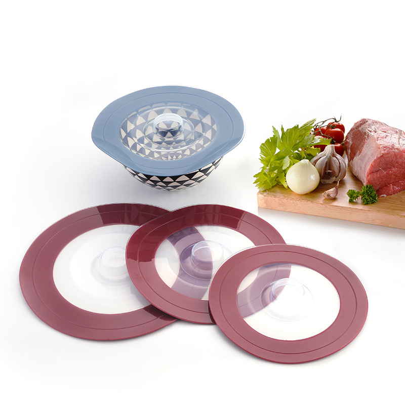Спотовая силиконовая крышка для кухонной посуды крышка для свежей посуды Многофункциональная силиконовая крышка для кастрюли