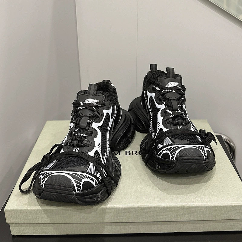 Кроссовки Dad Shoes (Париж) 3XL — ретро массивные унисекс кроссовки, повседневные спортивные платформы