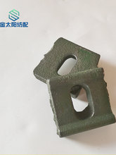 喷水织机纺织机械维修零配件耳丝轴滑轴支座铁固定夹45bb-46