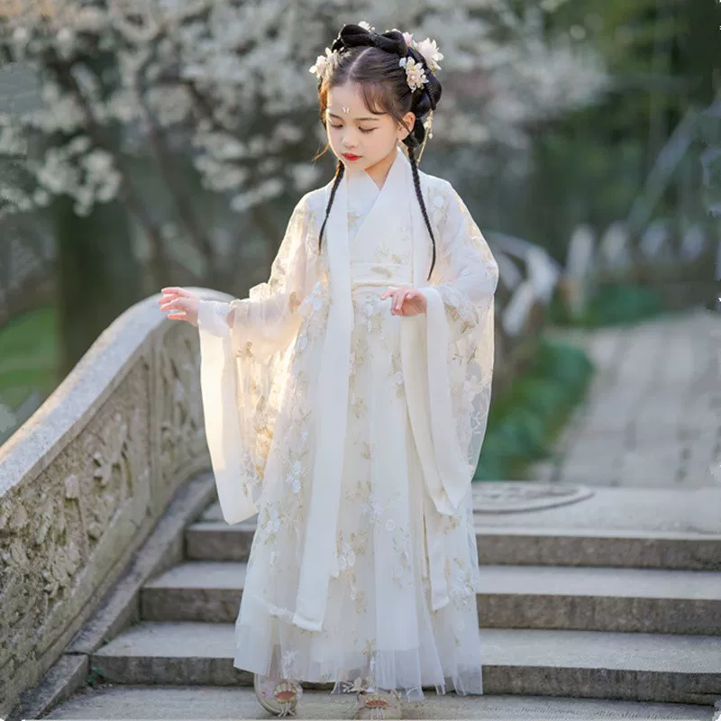 Children's Hanfu, suit, Chinese style