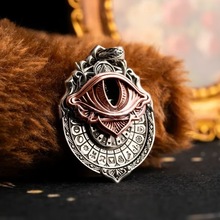 跨境新品2025Pendant - All Seeing Ey 全视之眼项链塔罗牌吊坠