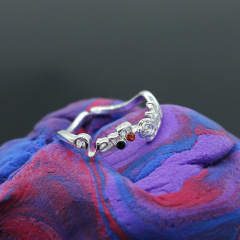 名偵探柯南戒指二次元動漫周邊琴酒赤井秀一黑衣組織代號戒指