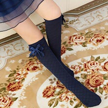 R 15278 Bow mesh over the knee socks �����������г�Ͳ��