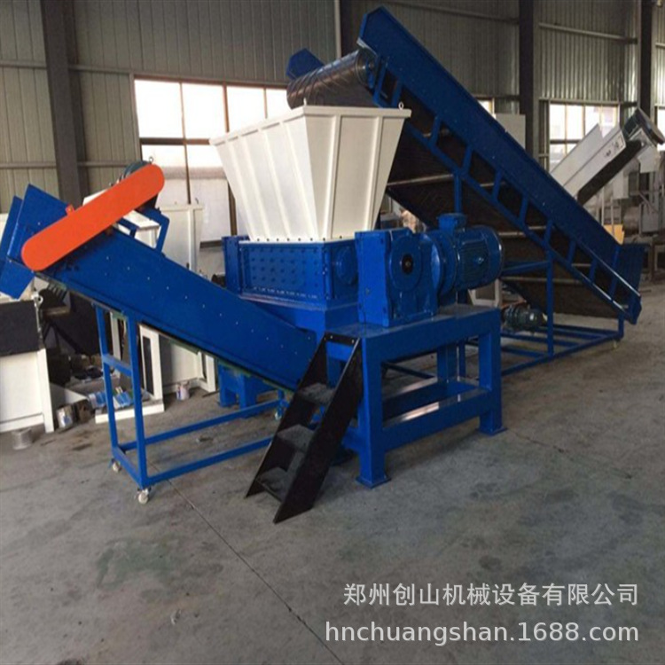 供应药渣撕碎机  吨包袋撕碎设备  轮胎撕碎机铝皮破碎机  撕碎机