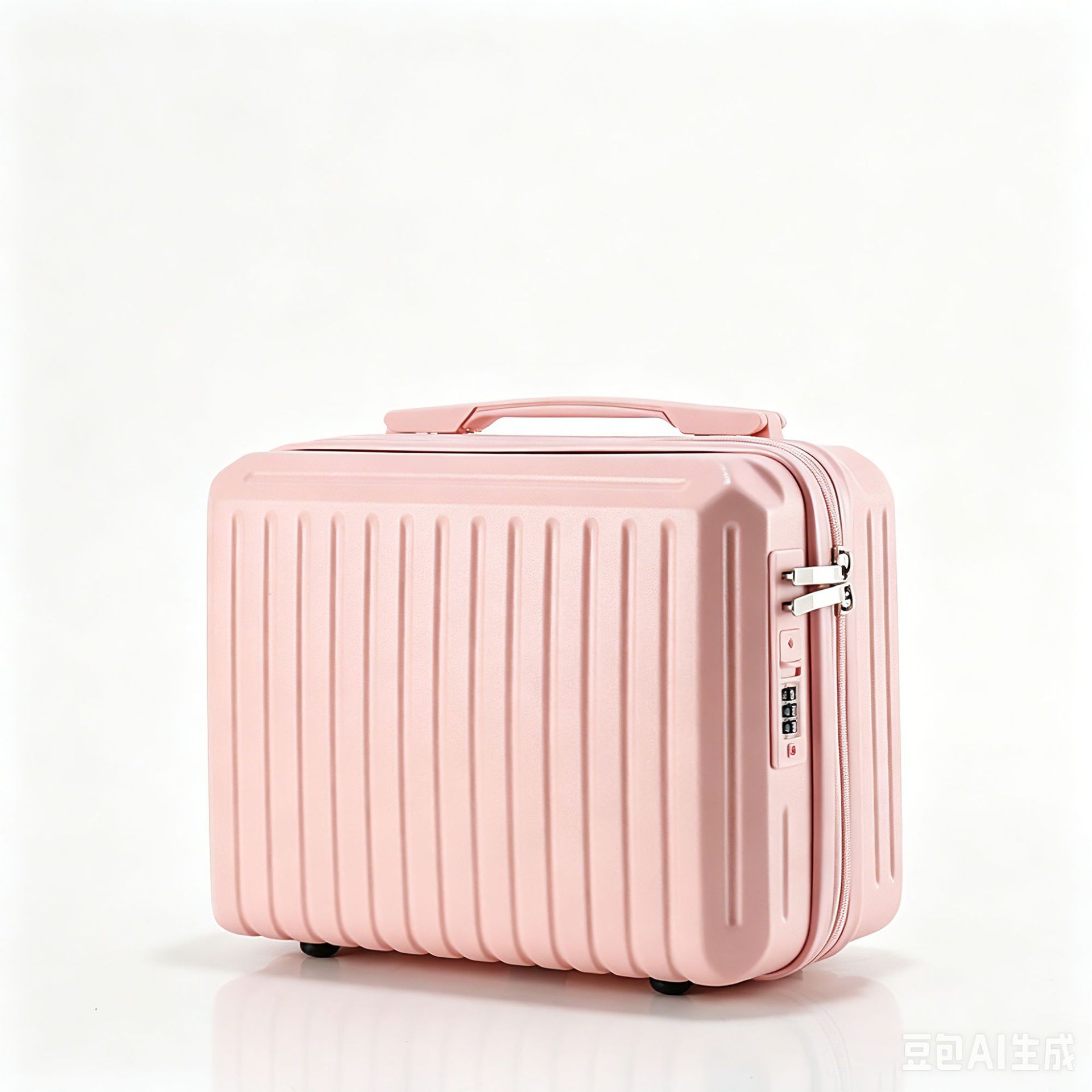 Suitcase 14inch Women's Fashionable Cosmetic Case Small Travel Password Box Gift Box