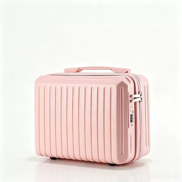 Suitcase 14inch Women's Fashionable Cosmetic Case Small Travel Password Box Gift Box