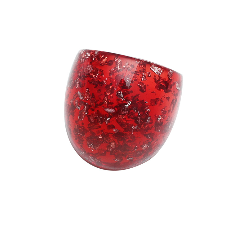 Fashion 2-piece Acrylic Ring Wholesale display picture 4