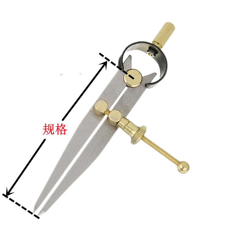 扁腿铜配件弹簧卡尺33